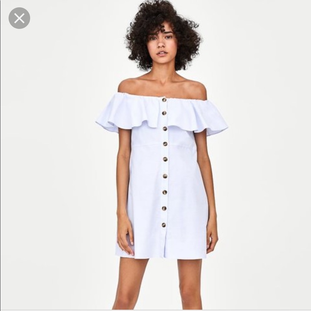 Zara Off the shoulder dress